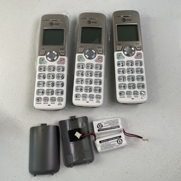 INCOMPLETE New AT&T DL72319 3-Handset Cordless Phones Answering System Bluetooth - Picture 3 of 6